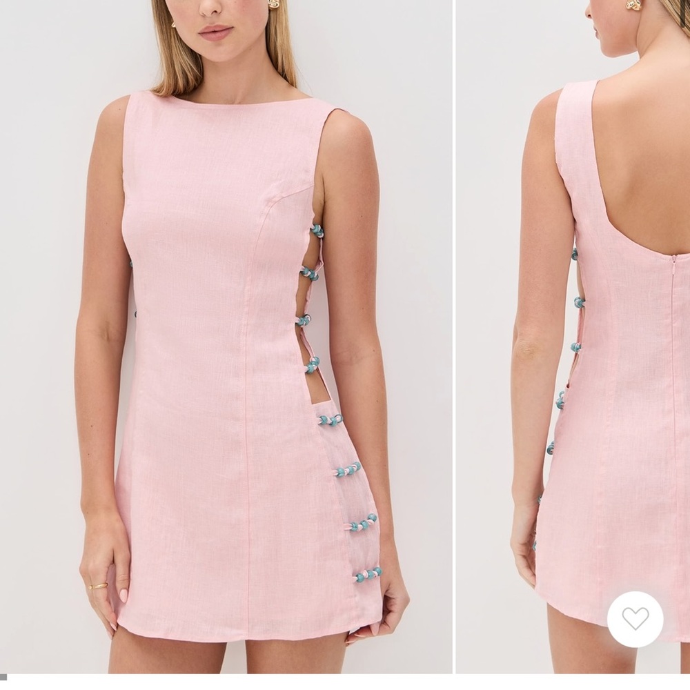 VRG GRL Linen Dress - Size 8
